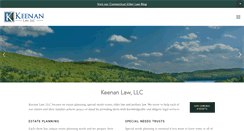 Desktop Screenshot of keenan-law.com